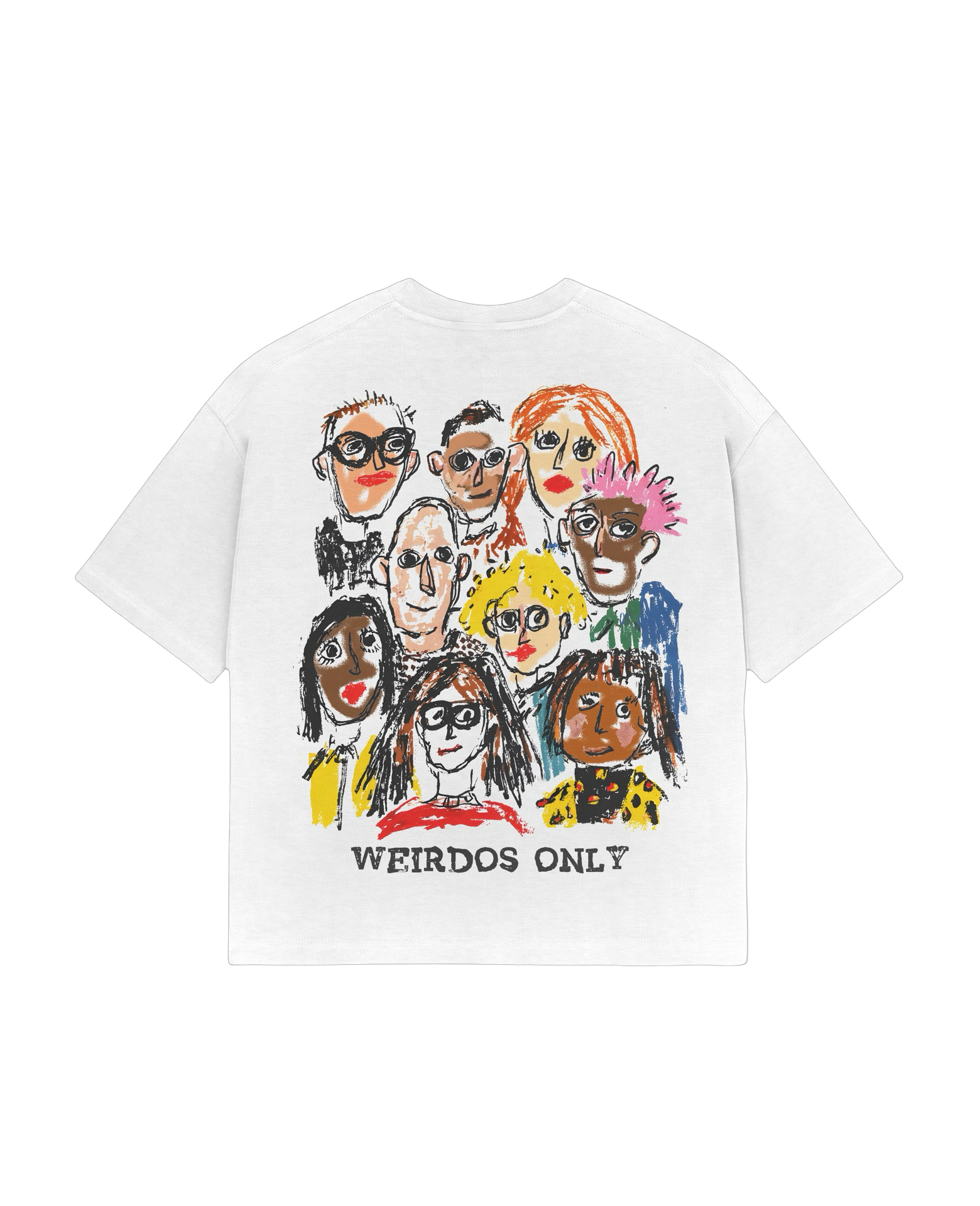 Weirdo “Interracial” Tee (White) – The WEiRDO Studio