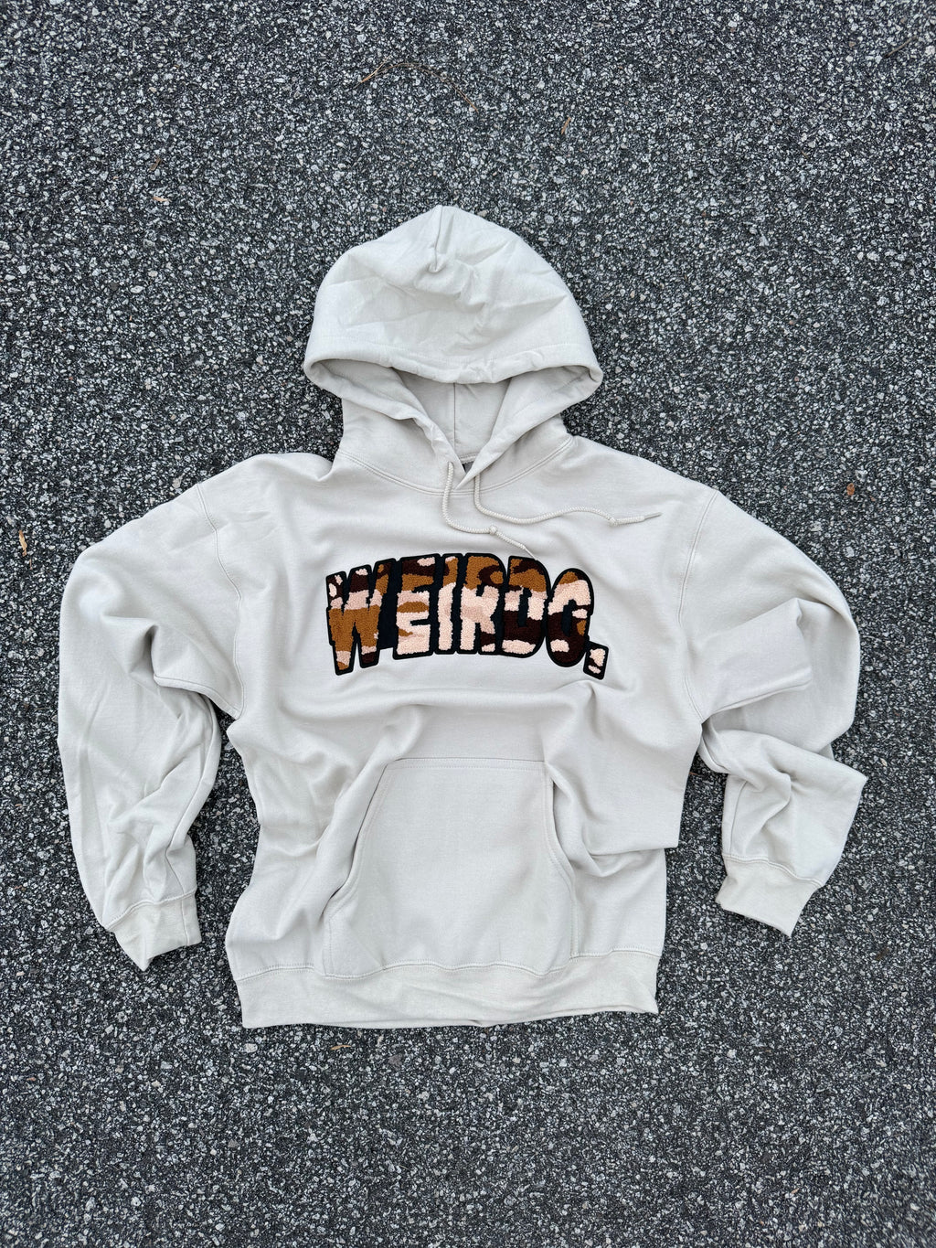 Black Camo 2.0 Patch Hoodie (Tan)